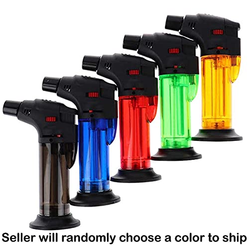 Image of Plastic Stylish Butane Lighter Sharp And Small Jet Flame Refillable Cigarette Lighter Variation (Pack Of 2)