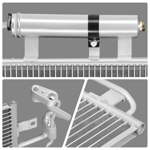DNA MOTORING Aluminum Air Conditioning A/C Condenser Compatible with Nissan Leaf 2013-2022, NI3030174, OEM-CDS-4368 by DNA MOTORING - Used condition - Image 5