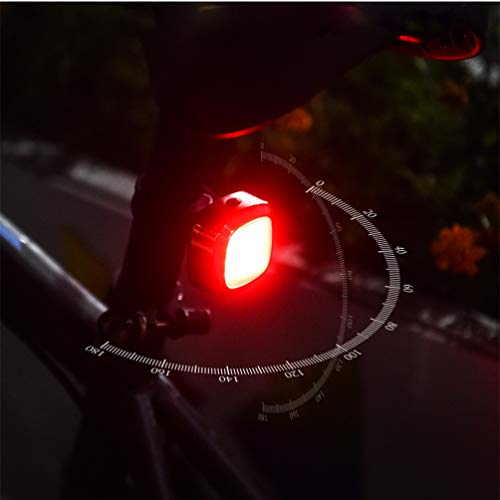 CLISPEED Luz da Cauda da Bicicleta á  Prova D água Usb Recarregável Led Cauda de Freio da Bicicleta