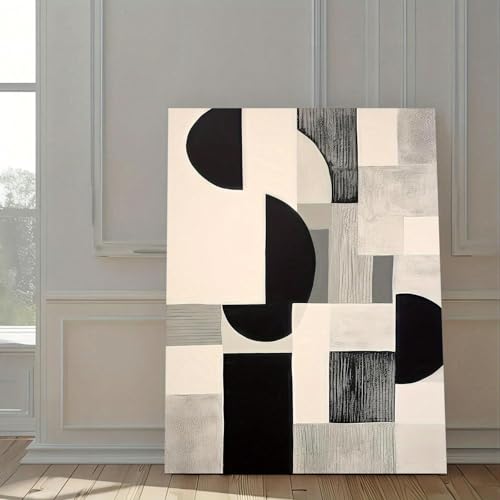 Giclée géométrique affiches peinture art de haute précision sur toile 70x90cm - 3