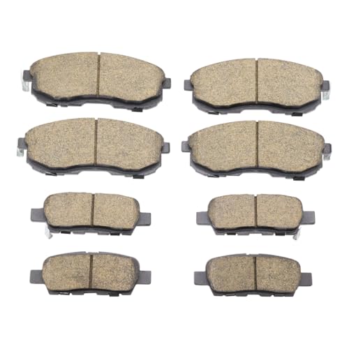 D815,D905 Front & Rear Ceramic Brake Pads Set Compatible With ...