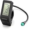 Ebike LCD Display Mini Meter KT-LCD4 Display Compatible 24V 36V 48V 52V KT Controller Electric Bike Conversion Kit Speedometer Odometer 5 Pin Waterproof Connector Electric Bicycle Control Panel #1