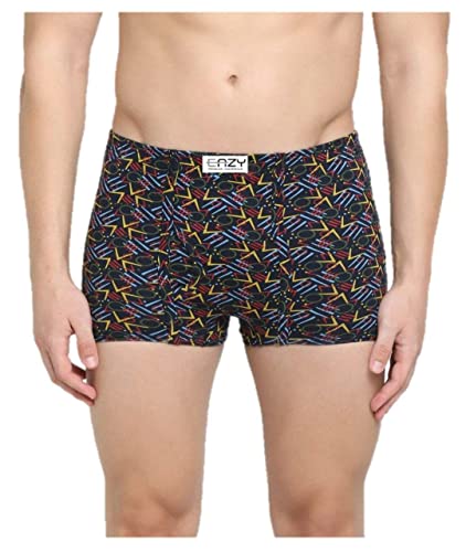 Image of The Tinge Men's Eazy Premium Printed Mini Trunk for Men and Boys|Men's Underwear Trunk (Pack of 3)