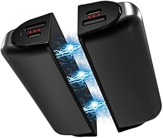 Hand Warmers Rechargeable,10000mAh Split-Magnetic 2 Pack,Electric Reusable Hand Warmers Power Bank Portable Charger,3 Levels,Outdoor in Winter