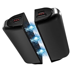 Hand Warmers Rechargeable,10000mAh Split-Magnetic 2 Pack,Electric Reusable Hand Warmers Power Bank Portable Charger,3 Levels, Outdoor in Winter