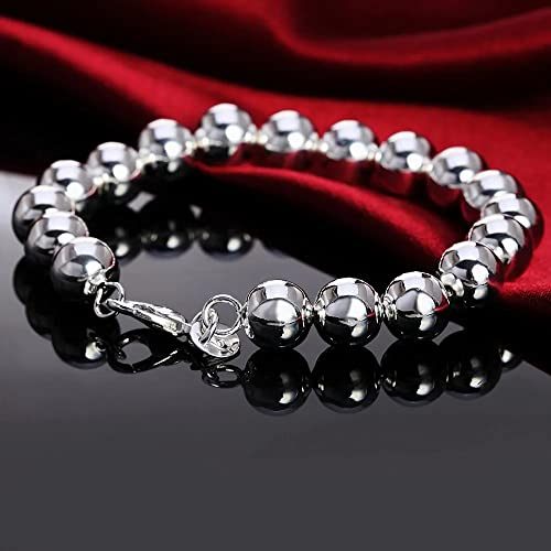 Bracelet de perles de 10 mm TXQHDHX pour homme idéal comme accessoires de mariage
