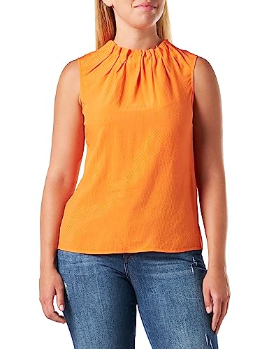 comma Damen 60.2.61.10.100.2137449 Bluse, 2335 orange, 42