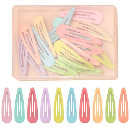 30 Stk Haarspangen, 5 cm Haarspangen Mädchen, Barrette...