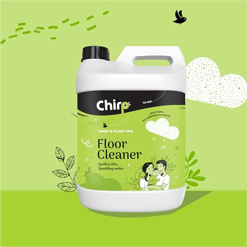 Image of Chirp - Floor Cleaner Liquid (5Lits), Pet friendly (dog,cat) and Baby safe with Natural, Organic, Herbal, Non-toxic, Plant-based Ingredients Pet Safe