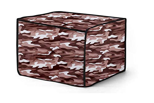 Image of Stylista Microwave Oven Cover for LG 20 L Solo MS2021CW Camouflage Pattern Multicolor