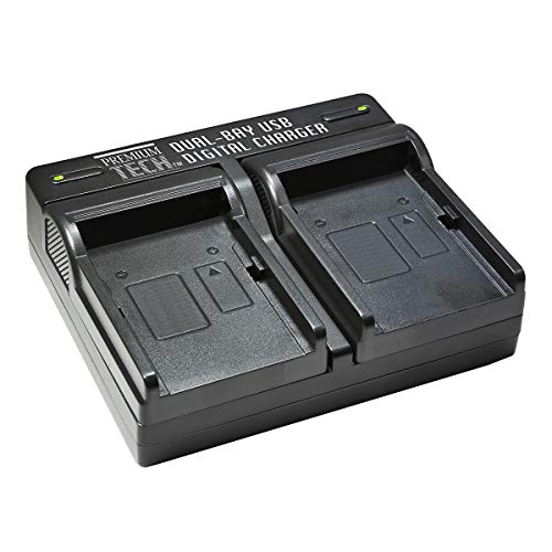 Ultrapro 2-Pack Li-50B High-Capacity Replacement Batteries W/Rapid Dual Charger For Select Olympus Cameras - Ultrapro Bundle Includes: Deluxe Microfiber Cleaning Cloth #TOP2