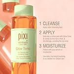Pixi Glow Tonic Balancing Face Toner Glycolic Acid for Radiant Skin and Daily Brightening (8.5 fl oz / 250 ml) - Image 4