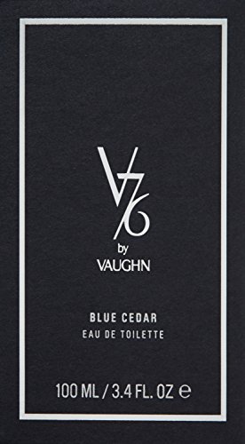 V76 by Vaughn Blue Cedar Fragrance Eau de Toilette Spray, 3.4 Fl Oz