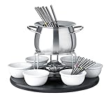 Fondue set - zwart, 22-delig Ø180mm Spring 2626526020 Carousel
