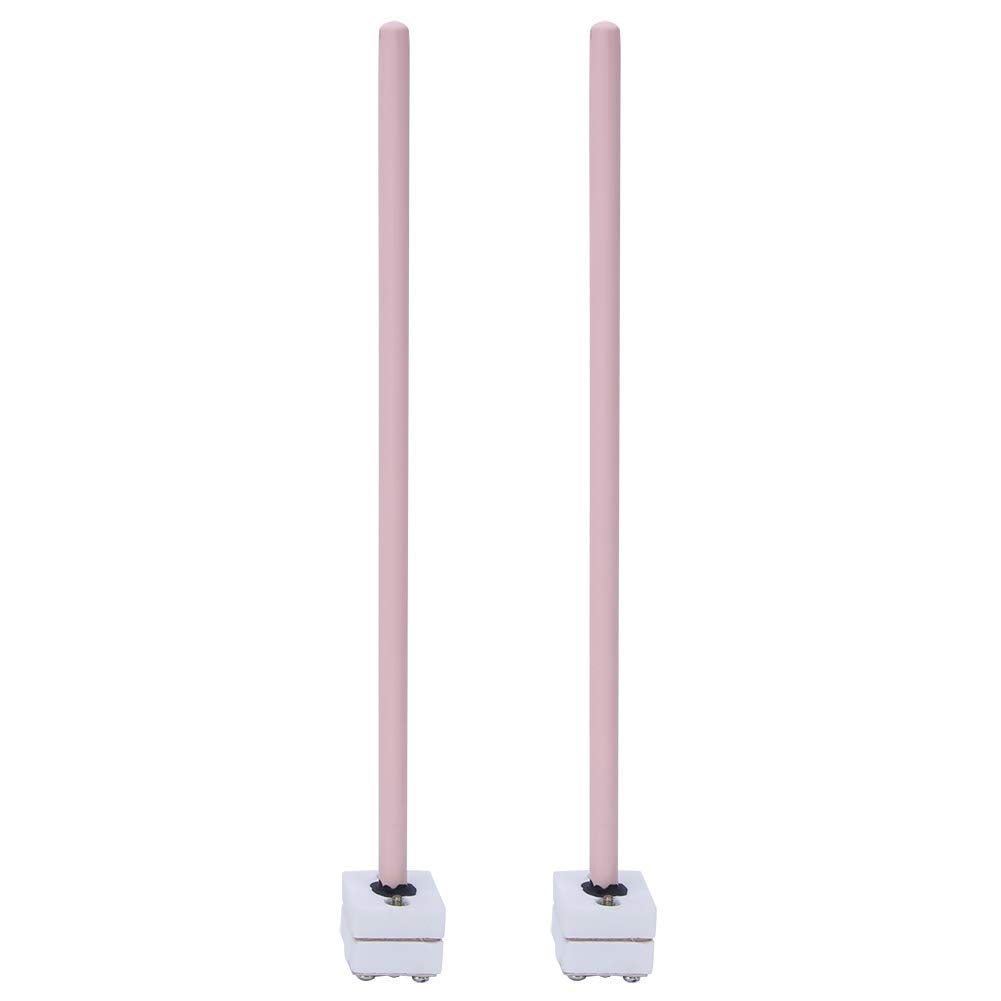 Cabezal de sonda de sensor de termopar tipo S ZenithAur, paquete de 2, rango de medición de 0-1300 °C, longitud de 300 mm con tubo de corindón 99 para aplicaciones de alta
