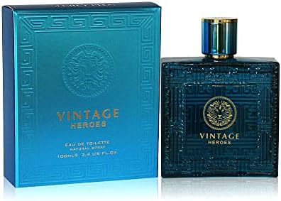 Holiday Depot Vintage Heroes, Fragrance for Men by Secret Plus, 3.4 Oz - 100 ml/Eau De Parfum Natural Spray Vaporizateur