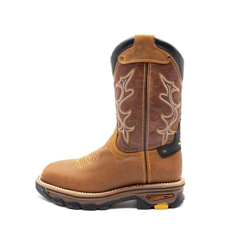 Cowboy Work Boot whith metal square toe work, Jar Boots - Main Image