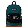 JanSport Right Pack Backpack - Durable Daypack with Padded 15 Laptop Sleeve, Spacious Main Compartment & Integrated Water Bottle Pocket - Deep Juniper