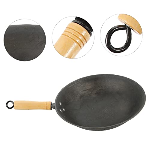 Wok estilo chino para estufa de gas y eléctrica miniatura 6