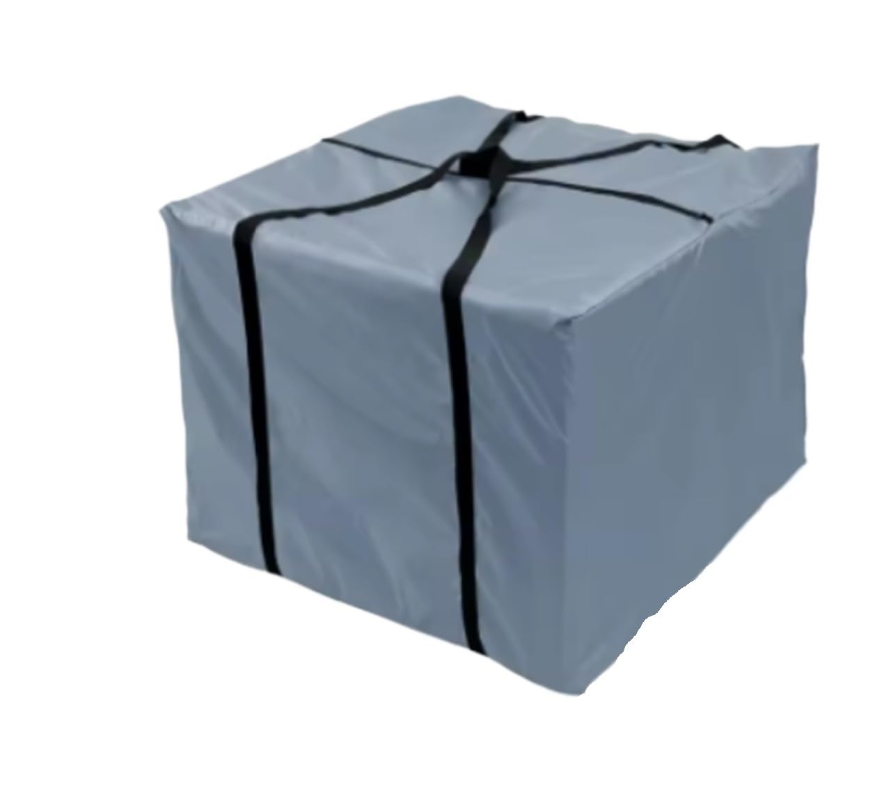 Garden Cushion Storage Bag Furniture Cushion Storage Bag Waterproof 210D Oxford Cloth Outdoor Garden Organizer Protective Cover Dustproof(81x81x61cm Grey 1)