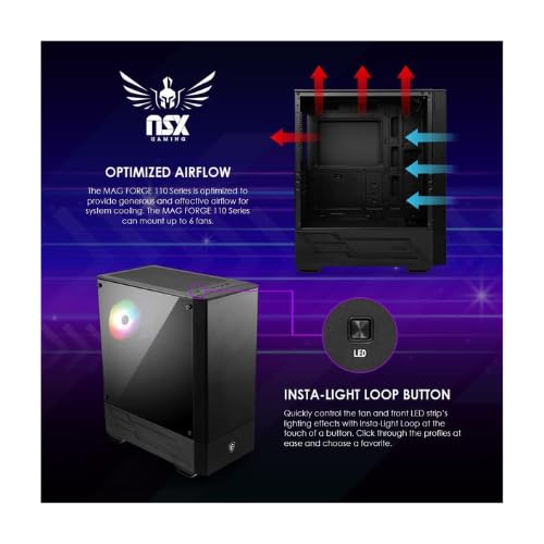 Amazon.com: NSX GAMING 8500 Desktop PC AMD RYZEN 5 8500G, 16GB RAM