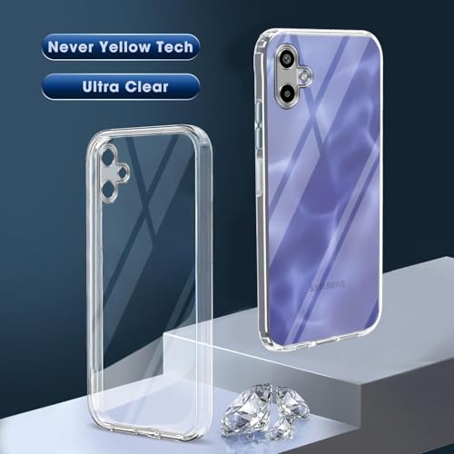 Image of Jkobi Back Cover for Samsung Galaxy F06 | Samsung Galaxy M06 (Silicone Clear Shockproof Case with Camera Protection | Soft and Flexible | Transparent)
