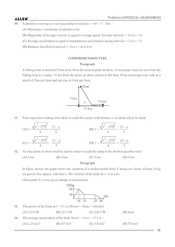 Image of Problems in Physics with Answer key for JEE Advanced in English by ALLEN