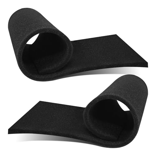 2 Pcs Air Conditioner Replacement Filters 40 PPI - 24 x 15 x 1/4 in Cut to Fit Foam for FRIEDRICH, GE, HEPA, Next Gen AC Window Unit Sponge Air Purifier