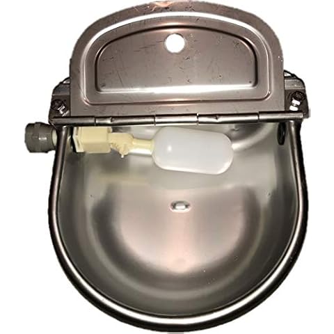 Automatic Farm Grade Stainless Stock Waterer Horse Cattle Goat Sheep Dog Water by Rabbitnipples.com Cover