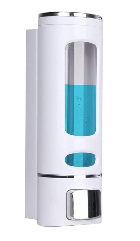 Metwin Wall Mounted Soapdispenser Shampoo Conditioner Gel Liquid Soap Dispenser for Bathroom Kitchen (Pack of 1, White) (B0CTXDYLDW) Amazon Price History, Amazon Price Tracker