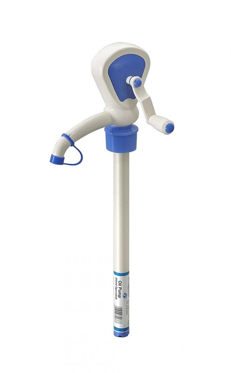 Avenn Hand Operated Oil Pump Liquid Extractor, 42 cm - Multicolor | Fuel Transfer Use, Multi-Liquid Compatible, For Jars & Containers, Garage & Kitchen Use, 14 cm Wide-image-31