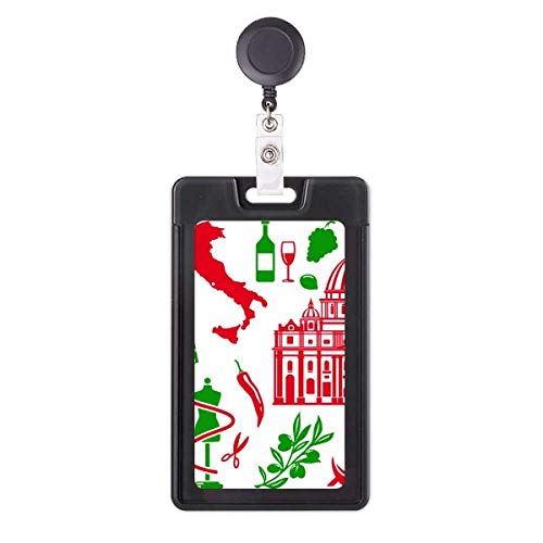 Porte-badge rétractable Italie idéal pour le bureau et les déplacements