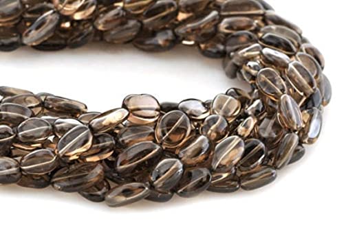 Quartz fumé naturel perles de lithothérapie pour créer un collier d'Automne bohème chic
