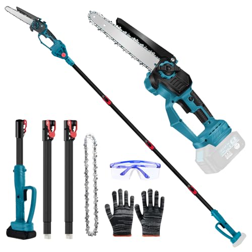 Akku Hochentaster Ast Kettensäge Profi-Astsäge kompatibel mit Makita 18V,...