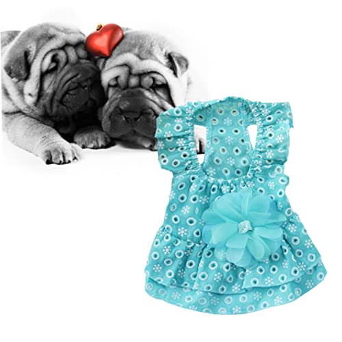Yardwe 2 Unidades vestido de cachorro vestidos de primavera e verão roupas de gato para gatos roupa