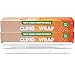Kompostowalna folia samoprzylepna z obcinaczem do slajdów | 197 kwadratowa rolka na stopy | alternatywa do owijania Saran | przyjazna dla środowiska | nie zawiera BPA (2 sztuki)