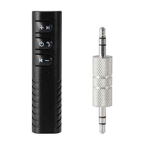 Bluethooth Receiver 3.5mm AUX Adapter Wireless Transmitter Handsfree Portable Car Kits for Home/Car Audio Music Stereo System