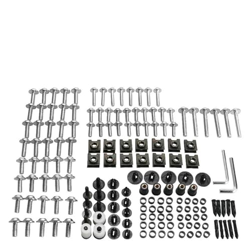 Tornillos carenado para Yamaha YZF-R1 R6 MT07 kit plata de tornillería para carrocería de motocicleta