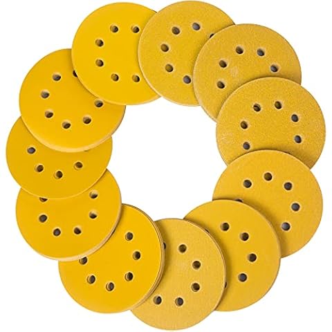 STEBRUAM 110PCS 125mm Sanding Discs Set Cover
