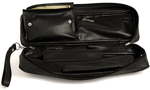 Case Bag Holder For Churchwarden Pipes With Tobacco Pouch And Pockets For Tobacco Pipe Smoking Accessories