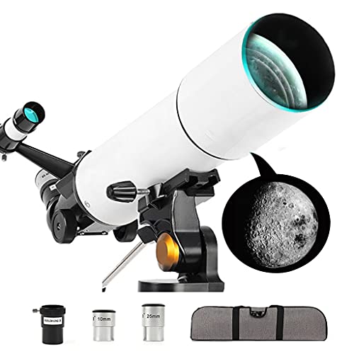 Telescopio para principiantes YXCKG 80mm para astronomía miniatura 1