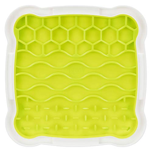 Trixie Lick'n Snack Licking Plate, Slow Feeder, Dogs and Cats Lick Mat Green, Medium - Image 11