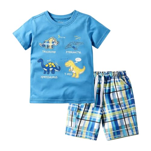 Image of LMYOVE Casual round-neck short-sleeved T-shirt and short suit summer beachwear