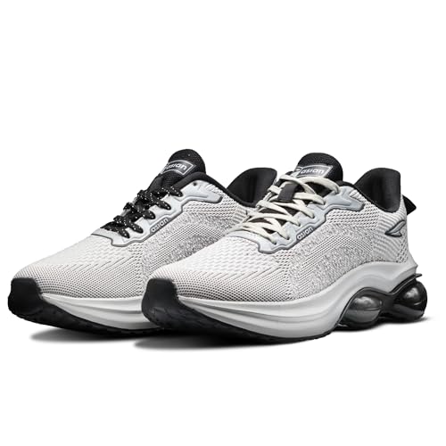 Image of ASIAN Men POWERPLAY-08 Running and Casual wear Running Shoes with Laces, Lightweight and Comfortable Shoes with Upper Fabric and Phylon Sole for Men & Boys