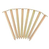 DOITOOL 10 Pièces Piquets de Marquage Acier Inoxydable Piquets Délimiteurs de Terrain RÃ...