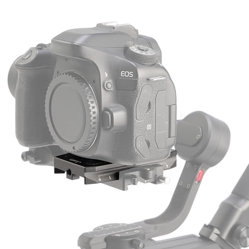 Placa de liberación rápida Fotga para Zhiyun Crane y trípode Manfrotto 4