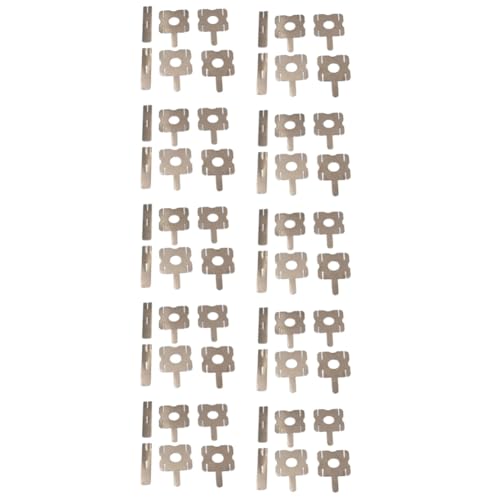 Bloepum 10Set Spot Welding Nickel Plates Battery Plating Nickle Sheet for Makitas Nickel Plated Steel Strap Strip Sheets Battery