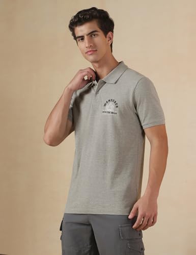 Image of FYLTR Men's Slim Fit Polo T-Shirt with Contrast Tipping Collar - Soft Handfeel | Casual T-Shirts for Men