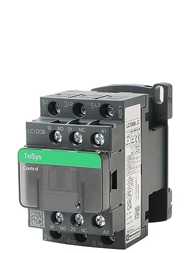 Contacteur tripolaire LC1D32 24V noir pour armoire de commande industrielle 3P