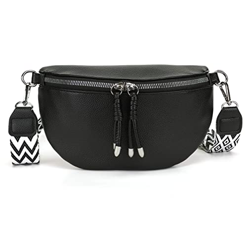 YISUOHOOM Bauchtasche Damen Stylisch Crossbody Bag Oder Hüfttasche Breiter...